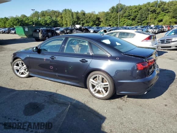 ✅ 2016 Audi A6 Premium • VIN: WAUFFAFC8GN186607 • Lot: 69289675. Listed on Copart with 95,022 mi. Free auction sales archive from the USA and detailed vehicle history report at DreamBid. Image 2.