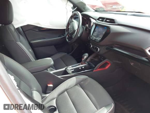 2022 Chevrolet TrailBlazer RS с VIN KL79MUSL7NB132465, выставлен на аукционе IAAI как лот 43342712 с пробегом 23 212 миль миль и . История ставок и продаж доступна на DreamBid. Изображение 5.