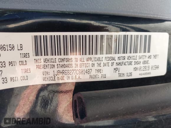 ✅ 2007 Jeep Grand Cherokee Overland • VIN: 1J8HR68277C601487 • Lot: 43606710. Listed on IAAI with 245,137 mi. Free auction sales archive from the USA and detailed vehicle history report at DreamBid. Image 9.