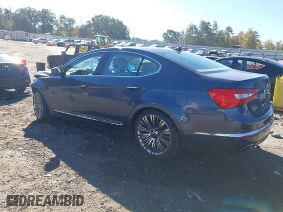 ✅ 2014 Kia Cadenza Premium • VIN: KNALN4D78E5141130 • Lot: 43443961. Listed on IAAI with 148,126 mi. Free auction sales archive from the USA and detailed vehicle history report at DreamBid. Image 3.