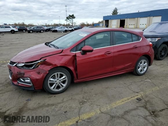 ✅ 2018 Chevrolet Cruze LT • VIN: 3G1BE6SM6JS599535 • Lot: 90407425. Wystawiony na Copart z przebiegiem 36 051 mil. Bezpłatny archiwum sprzedaży aukcyjnych z USA i szczegółowy raport historii pojazdu na DreamBid. Zdjęcie 1.