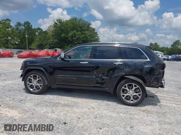 2021 Jeep Grand Cherokee 80th Anniversary with VIN 1C4RJEBG4MC570602, listed as a IAAI auction lot 42837515 with 40,796 mi miles and . Bid and sale history available at DreamBid. Image 15.