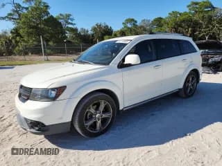 ✅ 2018 Dodge Journey Crossroad • VIN: 3C4PDCGG6JT156703 • Lot: 94113855. Listed on Copart with 136,493 mi. Free auction sales archive from the USA and detailed vehicle history report at DreamBid. Image 1.
