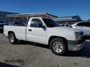 ✅ 2005 Chevrolet Silverado 1500 Work Truck • VIN: 1GCEC14V25Z350838 • Lot: 90726005. Listed on Copart with 212,036 mi. Free auction sales archive from the USA and detailed vehicle history report at DreamBid. Image 4.