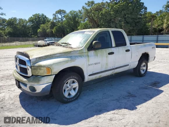 ✅ 2003 Dodge 1500 ST • VIN: 1D7HU18N13J515980 • Лот: 56072914. Опубликован ранее на Copart с пробегом 194 113 миль. Бесплатный доступ к архиву аукционных продаж из США и подробный отчёт об истории автомобиля на DreamBid. Изображение 1.