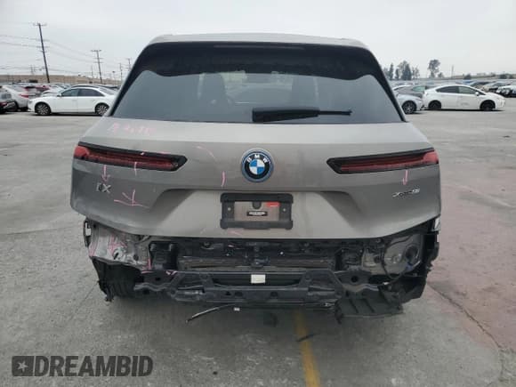 ✅ 2023 BMW iX xDrive50 • VIN: WB523CF06PCM79067 • Lot: 59855705. Listed on Copart with 31,558 mi. Free auction sales archive from the USA and detailed vehicle history report at DreamBid. Image 6.