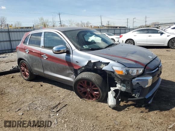 ✅ 2019 Mitsubishi Outlander ES • VIN: JA4AP3AU6KU002571 • Lot: 52652875. Listed on Copart with 101,204 mi. Free auction sales archive from the USA and detailed vehicle history report at DreamBid. Image 4.