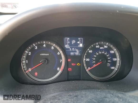 ✅ 2015 Hyundai Accent GLS • VIN: KMHCT4AE6FU801065 • Лот: 66916013. Опубликован ранее на Copart с пробегом 88 798 миль. Бесплатный доступ к архиву аукционных продаж из США и подробный отчёт об истории автомобиля на DreamBid. Изображение 9.