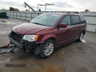 ✅ 2019 Dodge Grand Caravan SXT • VIN: 2C4RDGCG5KR545794 • Лот: 65181435. Опубликован ранее на Copart с пробегом 121 786 миль. Бесплатный доступ к архиву аукционных продаж из США и подробный отчёт об истории автомобиля на DreamBid. Изображение 1.