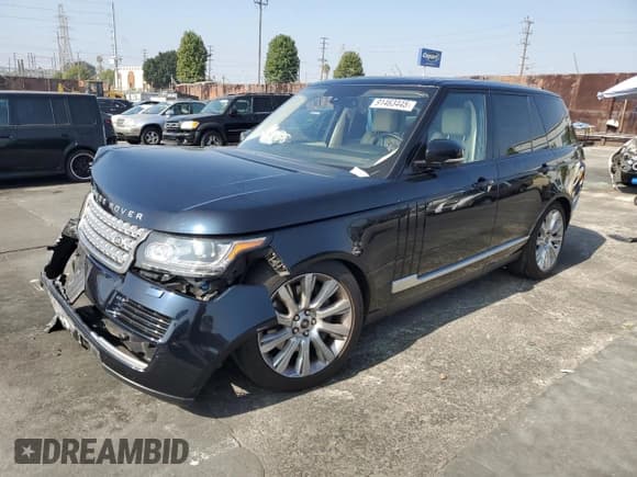 ✅ 2014 Land Rover Range Rover Supercharged • VIN: SALGS2EF2EA130308 • Lot: 91463445. Wystawiony na Copart z przebiegiem 94 733 mil. Bezpłatny archiwum sprzedaży aukcyjnych z USA i szczegółowy raport historii pojazdu na DreamBid. Zdjęcie 1.