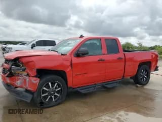 ✅ 2017 Chevrolet Silverado 1500 Custom • VIN: 1GCVKPEC9HZ242403 • Лот: 64324824. Опубликован ранее на Copart с пробегом 77 871 миль. Бесплатный доступ к архиву аукционных продаж из США и подробный отчёт об истории автомобиля на DreamBid. Изображение 1.