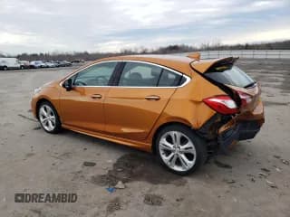 ✅ 2017 Chevrolet Cruze Premier • VIN: 3G1BF6SM4HS560918 • Lot: 38944103. Listed on Copart with 21,555 mi. Free auction sales archive from the USA and detailed vehicle history report at DreamBid. Image 2.