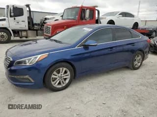 ✅ 2015 Hyundai Sonata Eco • VIN: 5NPE24AA5FH130799 • Лот: 77178763. Опубликован ранее на Copart с пробегом 140 300 миль. Бесплатный доступ к архиву аукционных продаж из США и подробный отчёт об истории автомобиля на DreamBid. Изображение 1.