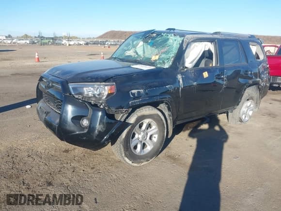 ✅ 2022 Toyota 4Runner SR5 Premium • VIN: JTEFU5JRXN5266933 • Lot: 43618635. Listed on IAAI with 58,058 mi. Free auction sales archive from the USA and detailed vehicle history report at DreamBid. Image 16.