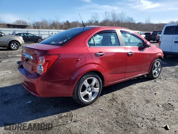 2012 Chevrolet Sonic LTZ with VIN 1G1JE5SHXC4126894, listed as a Copart auction lot 45186475 with 76,461 mi miles and Clean title. Bid and sale history available at DreamBid. Image 3.