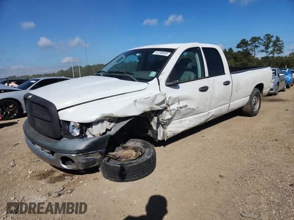 ✅ 2004 Dodge 2500 ST • VIN: 3D7KA28C84G135072 • Lot: 87246645. Wystawiony na Copart z przebiegiem 331 212 mil. Bezpłatny archiwum sprzedaży aukcyjnych z USA i szczegółowy raport historii pojazdu na DreamBid. Zdjęcie 1.