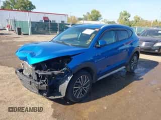 2020 Hyundai Tucson Limited z VIN KM8J3CALXLU172745, wystawiony jako IAAI lot #43235211 z przebiegiem 115 597 mil mil oraz . Historia ofert i sprzedaży dostępna na DreamBid. Obrazek 2.