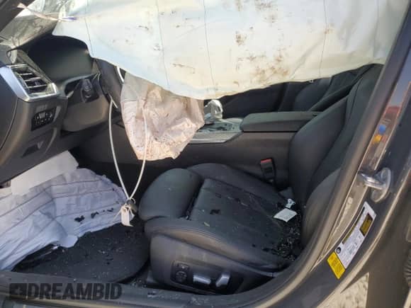 2021 BMW 3 Series M340i with VIN WBA5U7C09MFL27298, listed as a Copart auction lot 52590955 with Not provided miles and Salvage title. Bid and sale history available at DreamBid. Image 7.