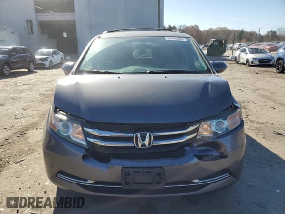 ✅ 2014 Honda Odyssey EX • VIN: 5FNRL5H43EB007911 • Lot: 92444205. Wystawiony na Copart z przebiegiem 78 035 mil. Bezpłatny archiwum sprzedaży aukcyjnych z USA i szczegółowy raport historii pojazdu na DreamBid. Zdjęcie 5.