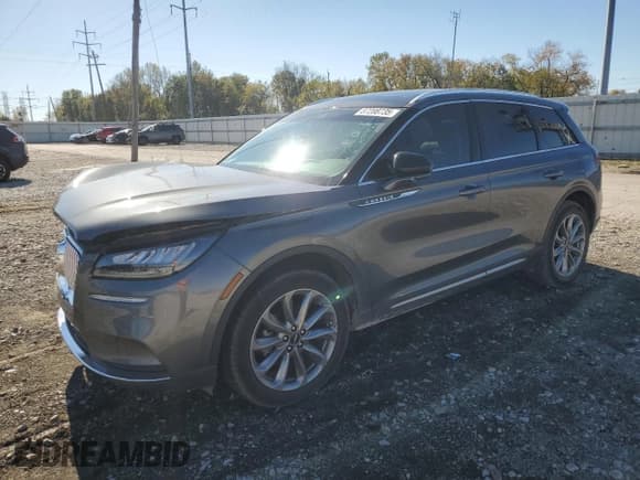 ✅ 2022 Lincoln Corsair Standard • VIN: 5LMCJ1C98NUL19097 • Лот: 87208735. Опубликован ранее на Copart с пробегом 23 369 миль. Бесплатный доступ к архиву аукционных продаж из США и подробный отчёт об истории автомобиля на DreamBid. Изображение 1.