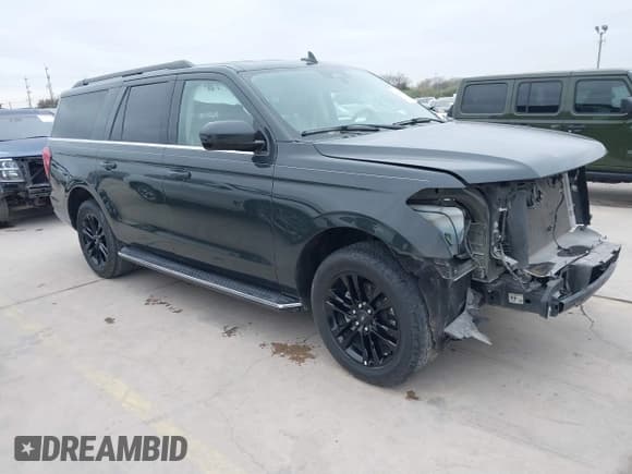 ✅ 2022 Ford Expedition Max XLT • VIN: 1FMJK1HT6NEA56873 • Lot: 41264223. Listed on IAAI with 29,315 mi. Free auction sales archive from the USA and detailed vehicle history report at DreamBid. Image 1.