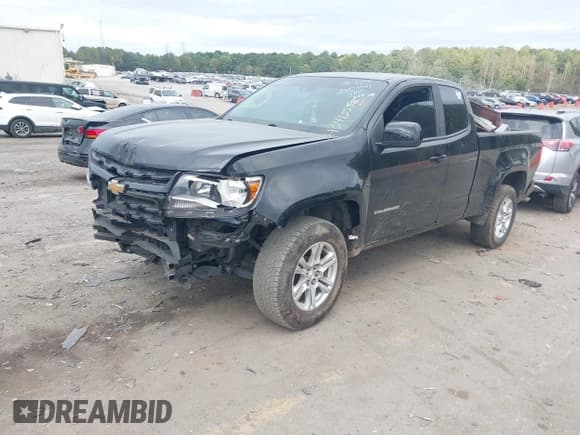 ✅ 2021 Chevrolet Colorado 2WD LT • VIN: 1GCHSCEA3M1275104 • Lot: 43413558. Listed on IAAI with 94,007 mi. Free auction sales archive from the USA and detailed vehicle history report at DreamBid. Image 2.