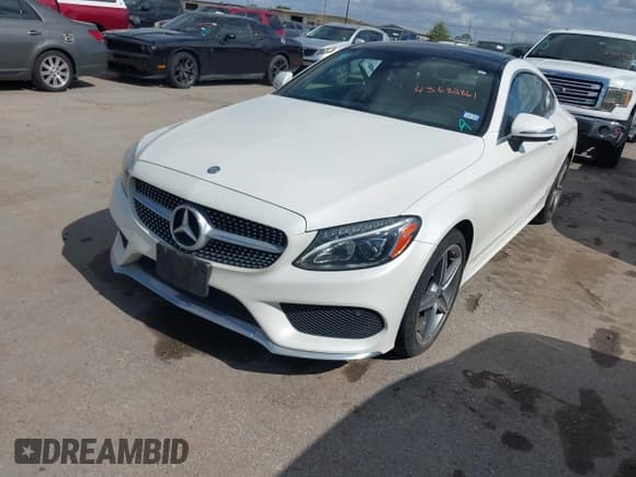 ✅ 2017 Mercedes-Benz C 300 • VIN: WDDWJ4KB6HF550556 • Lot: 43682861. Listed on IAAI with 97,981 mi. Free auction sales archive from the USA and detailed vehicle history report at DreamBid. Image 2.