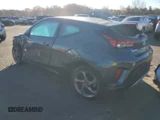 2019 Hyundai Veloster 2.0 с VIN KMHTG6AFXKU018348, выставлен на аукционе Copart как лот 76933214 с пробегом 45 387 миль миль и На запчасти • Non repairable. История ставок и продаж доступна на DreamBid. Изображение 2.