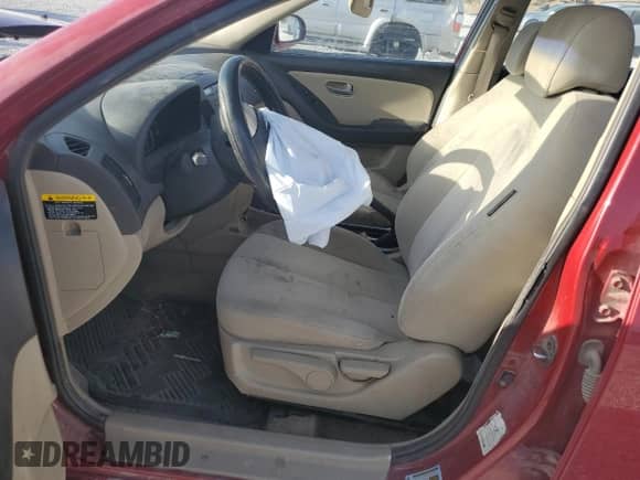 2007 Hyundai Elantra GLS z VIN KMHDU46D27U078558, wystawiony jako Copart lot #74508624 z przebiegiem Nie podano mil oraz Szkoda całkowita • Salvage title. Historia ofert i sprzedaży dostępna na DreamBid. Obrazek 7.