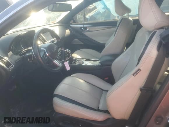 ✅ 2021 Infiniti Q60 Luxe • VIN: JN1EV7KL6MM470350 • Lot: 84838574. Listed on Copart with 27,374 mi. Free auction sales archive from the USA and detailed vehicle history report at DreamBid. Image 7.