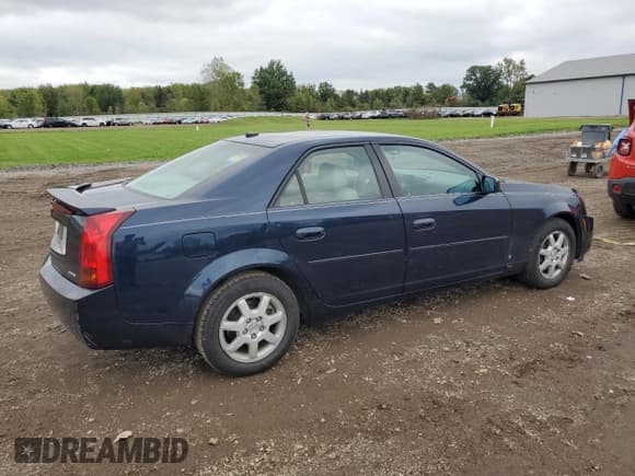 ✅ 2007 Cadillac CTS • VIN: 1G6DM57T470105320 • Lot: 73967314. Listed on Copart with 73,551 mi. Free auction sales archive from the USA and detailed vehicle history report at DreamBid. Image 3.
