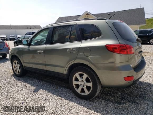 2007 Hyundai Santa Fe SE with VIN 5NMSH13E37H008733, listed as a Copart auction lot 68768044 with 158,137 mi miles and Clean title. Bid and sale history available at DreamBid. Image 2.