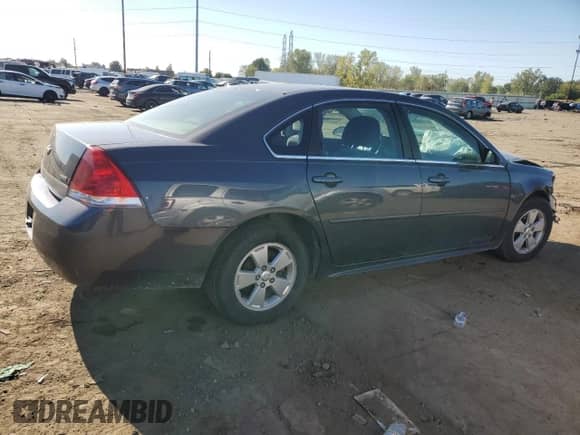 2011 Chevrolet Impala LT Fleet z VIN 2G1WG5EK2B1226795, wystawiony jako Copart lot #85259925 z przebiegiem 191 217 mil mil oraz Szkoda całkowita • Salvage title. Historia ofert i sprzedaży dostępna na DreamBid. Obrazek 3.