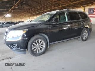 ✅ 2014 Nissan Pathfinder S • VIN: 5N1AR2MN9EC682468 • Lot: 90723215. Listed on Copart with 186,820 mi. Free auction sales archive from the USA and detailed vehicle history report at DreamBid. Image 1.