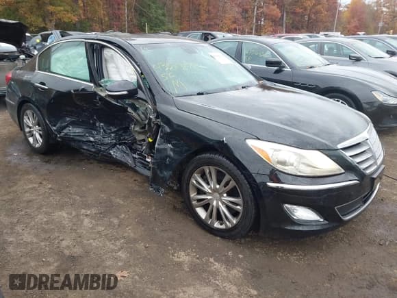 ✅ 2012 Hyundai Genesis 4.6L • VIN: KMHGC4DF6CU172165 • Лот: 43542794. Опубликован ранее на IAAI с пробегом 147 413 миль. Бесплатный доступ к архиву аукционных продаж из США и подробный отчёт об истории автомобиля на DreamBid. Изображение 1.
