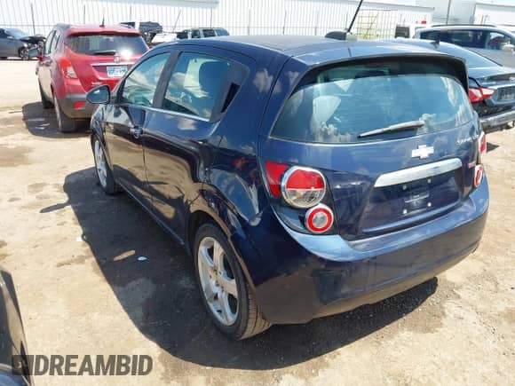 2016 Chevrolet Sonic LTZ with VIN 1G1JE6SB1G4134194, listed as a IAAI auction lot 42987150 with 141,890 mi miles and . Bid and sale history available at DreamBid. Image 3.