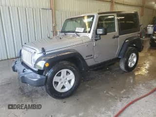 ✅ 2018 Jeep Wrangler Willys Wheeler W • VIN: 1C4AJWAG2JL811296 • Lot: 62882095. Listed on Copart with 97,694 mi. Free auction sales archive from the USA and detailed vehicle history report at DreamBid. Image 1.