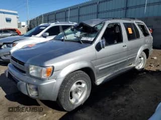 ✅ 1999 Infiniti QX4 Luxury • VIN: JNRAR07Y5XW063964 • Lot: 41700115. Listed on Copart with 144,825 mi. Free auction sales archive from the USA and detailed vehicle history report at DreamBid. Image 1.