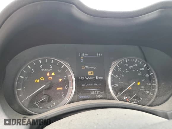 ✅ 2020 Infiniti Q50 Pure • VIN: JN1EV7AP7LM203642 • Lot: 82875694. Listed on Copart with 55,727 mi. Free auction sales archive from the USA and detailed vehicle history report at DreamBid. Image 9.