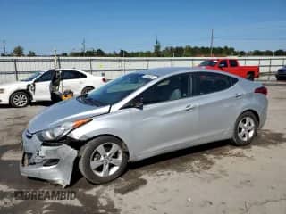 2013 Hyundai Elantra Limited with VIN 5NPDH4AE7DH360094, listed as a Copart auction lot 85098815 with 113,417 mi miles and Salvage title. Bid and sale history available at DreamBid. Image 1.