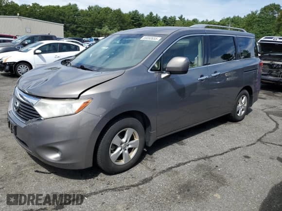 ✅ 2014 Nissan Quest SV • VIN: JN8AE2KP2E9102595 • Lot: 69060655. Wystawiony na Copart z przebiegiem 111 347 mil. Bezpłatny archiwum sprzedaży aukcyjnych z USA i szczegółowy raport historii pojazdu na DreamBid. Zdjęcie 1.
