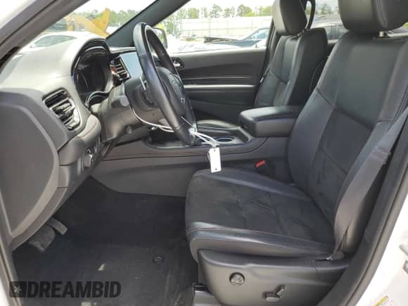 2022 Dodge Durango R/T with VIN 1C4SDHCTXNC101389, listed as a Copart auction lot 58491235 with 37,429 mi miles and Salvage title. Bid and sale history available at DreamBid. Image 7.