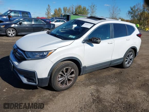 ✅ 2021 Honda CR-V EX • VIN: 2HKRW2H54MH680978 • Lot: 43525395. Listed on IAAI with 90,128 mi. Free auction sales archive from the USA and detailed vehicle history report at DreamBid. Image 18.