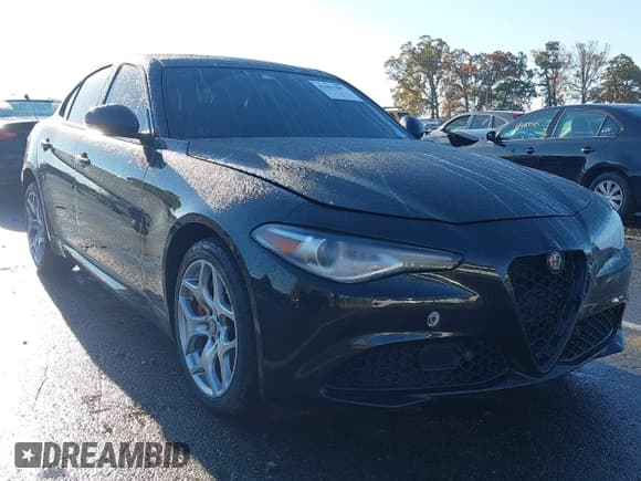 ✅ 2020 Alfa Romeo Giulia Ti • VIN: ZARFANBN7L7639233 • Lot: 43499407. Listed on IAAI with 46,269 mi. Free auction sales archive from the USA and detailed vehicle history report at DreamBid. Image 1.