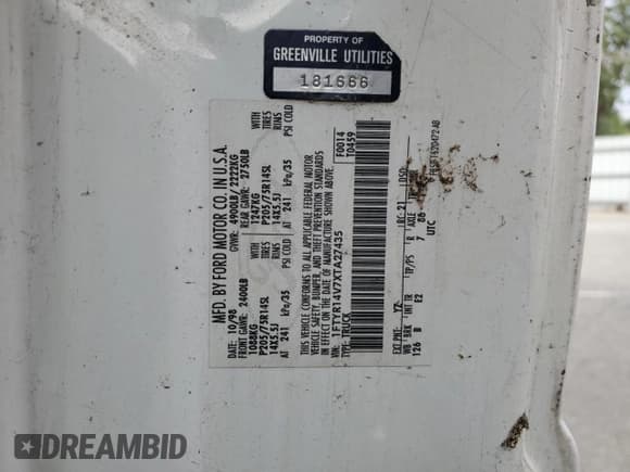 ✅ 1999 Ford Ranger XL • VIN: 1FTYR14V7XTA27435 • Lot: 91644675. Wystawiony na Copart z przebiegiem 190 655 mil. Bezpłatny archiwum sprzedaży aukcyjnych z USA i szczegółowy raport historii pojazdu na DreamBid. Zdjęcie 12.