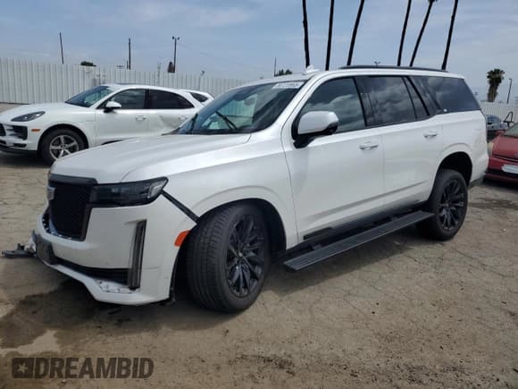✅ 2021 Cadillac Escalade Sport Platinum • VIN: 1GYS4GKL8MR314830 • Lot: 56720865. Listed on Copart with 68,483 mi. Free auction sales archive from the USA and detailed vehicle history report at DreamBid. Image 1.