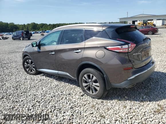 2015 Nissan Murano SL with VIN 5N1AZ2MH1FN287636, listed as a Copart auction lot 71753845 with 92,717 mi miles and Salvage title. Bid and sale history available at DreamBid. Image 2.
