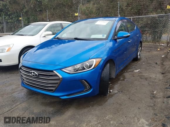 ✅ 2017 Hyundai Elantra Value Edition • VIN: 5NPD84LF0HH082733 • Lot: 41769812. Listed on IAAI with 59,634 mi. Free auction sales archive from the USA and detailed vehicle history report at DreamBid. Image 2.