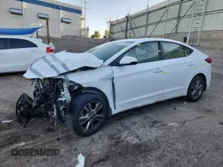 2018 Hyundai Elantra SEL z VIN 5NPD84LF7JH349937, wystawiony jako Copart lot #81339705 z przebiegiem 69 739 mil mil oraz Szkoda całkowita • Salvage title. Historia ofert i sprzedaży dostępna na DreamBid. Obrazek 1.