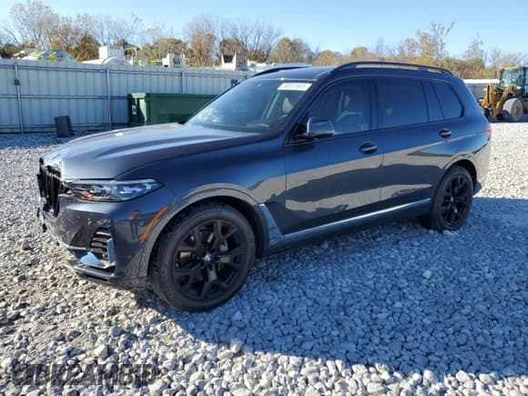 ✅ 2022 BMW X7 xDrive40i • VIN: 5UXCW2C05N9M82243 • Lot: 90031565. Listed on Copart with Not provided. Free auction sales archive from the USA and detailed vehicle history report at DreamBid. Image 1.